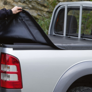 Prevleka prtljažnika iz blaga, mehka, črna